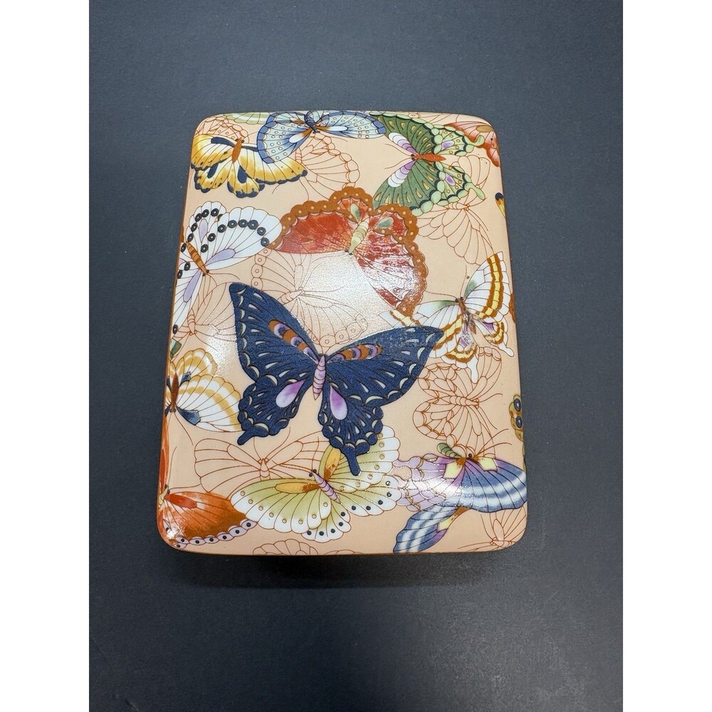 Vintage Neiman Marcus Porcelain Trinket Box